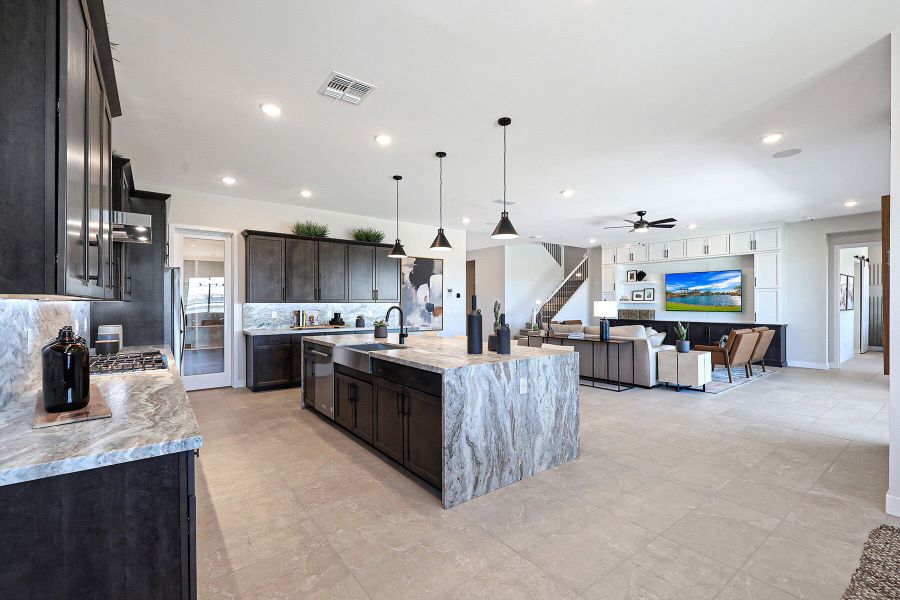 Representative furnished interior of a home built from the Sage by Mattamy Homes in Empire Pointe, Queen Creek (Image 32).