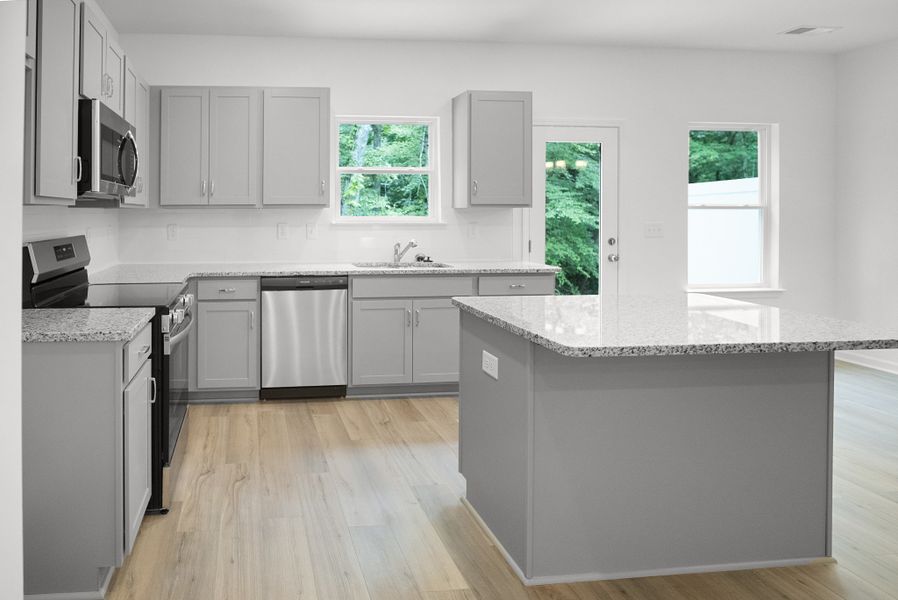 Furnished interior view inside a new home in Ironhorse, Dickson (Image 6).