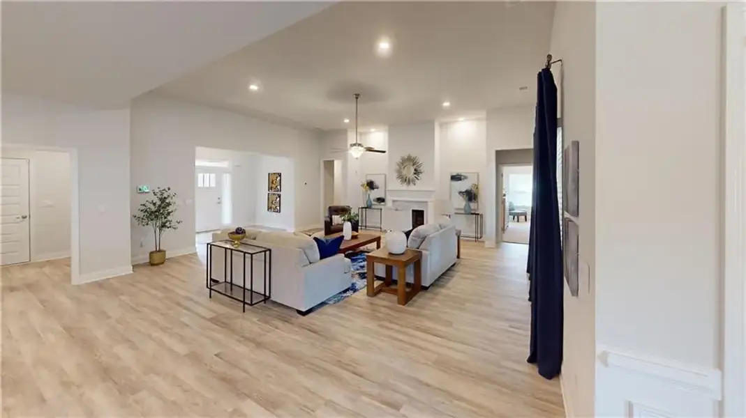 Furnished interior view inside a new home in , Griffin (Image 34). Furnished interior view inside a new home in , Griffin (Image 34).