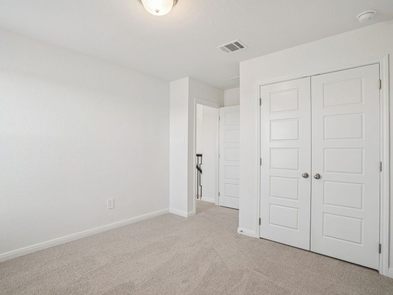 Spacious, unfurnished interior of a new home in Legendary Trails - Premier Series, Cibolo (Image 27).