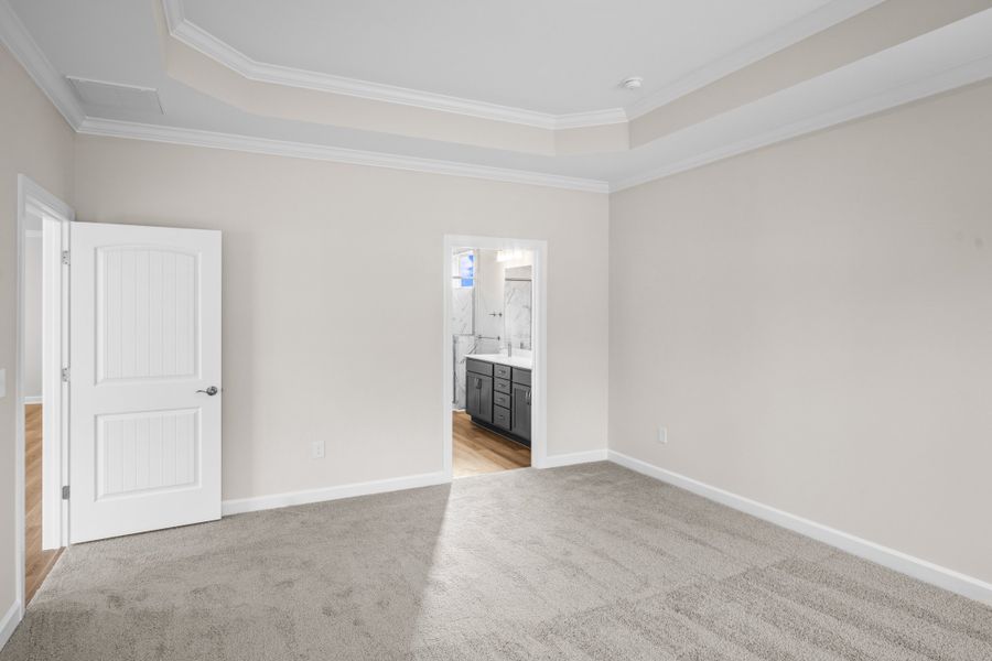 Spacious, unfurnished interior of a new home in Traditions at Carolina Forest, Myrtle Beach (Image 16). Spacious, unfurnished interior of a new home in Traditions at Carolina Forest, Myrtle Beach (Image 16).