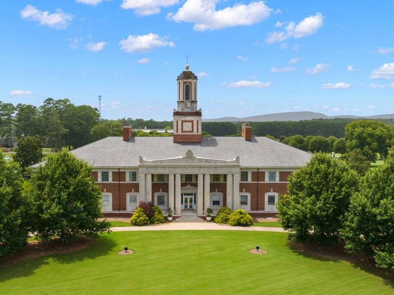 Front exterior of a new home in Shorter Village, Rome, GA, highlighting curb appeal (Image 19).