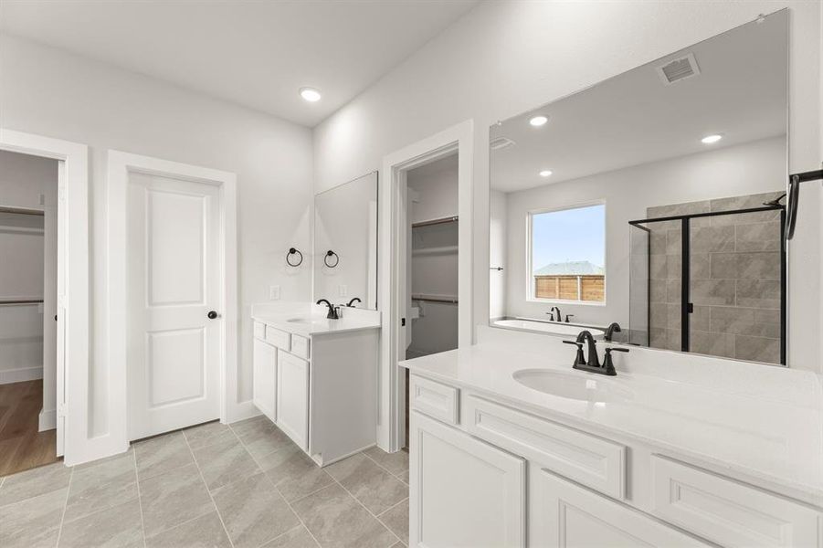 Furnished interior view inside a new home in Solterra, Mesquite (Image 16).