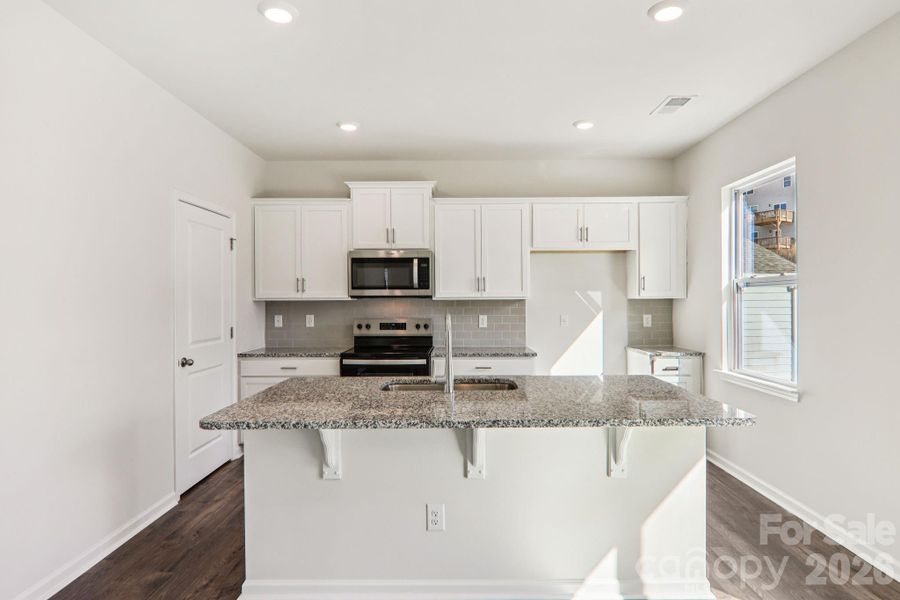 Furnished interior view inside a new home in Rydele Heights, Asheville (Image 5). Furnished interior view inside a new home in Rydele Heights, Asheville (Image 5).
