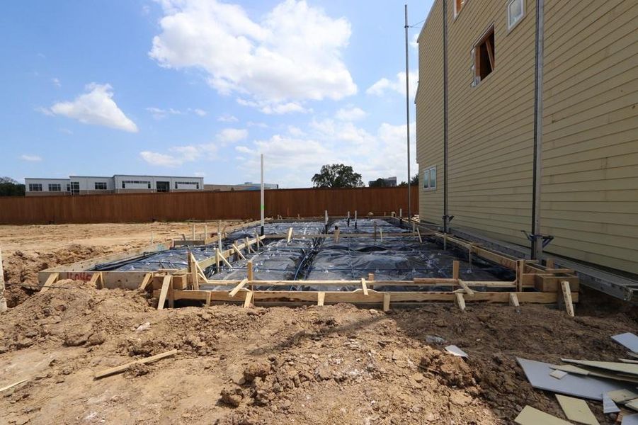 Every foundation at DWH is engineered and it’s inspected three times! We do not do “batch” testing.  Rest easy knowing your foundation comes with a 10 year warranty.