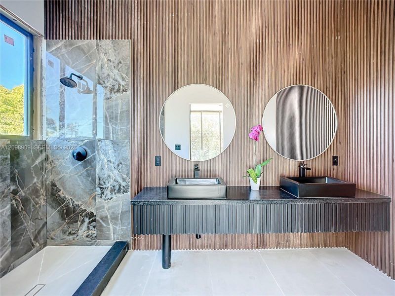Furnished interior view inside a new home in , Miami (Image 5).