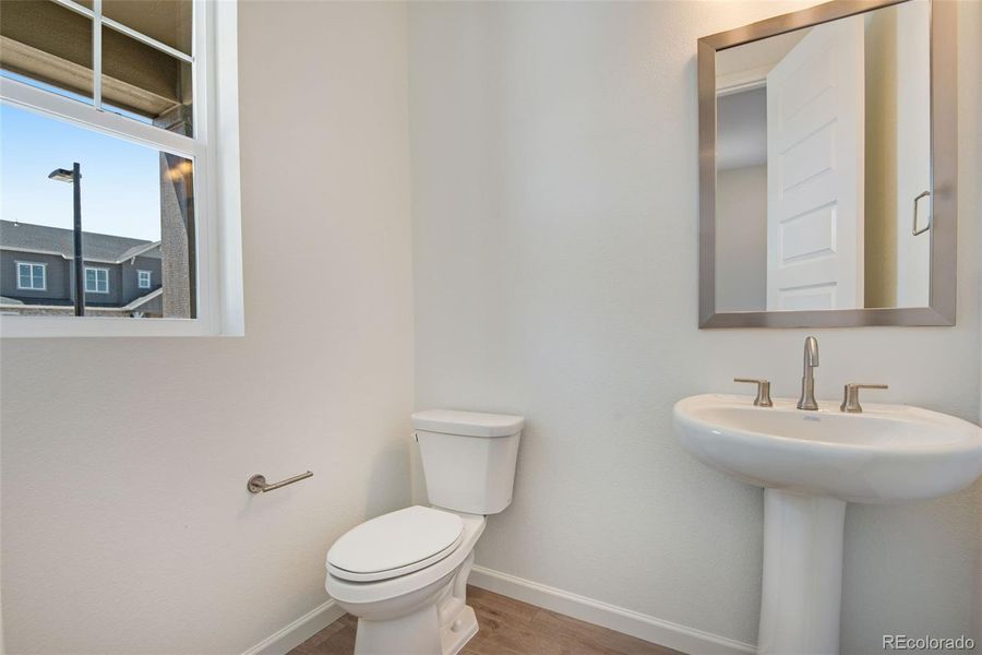 Furnished interior view inside a new home in Prelude at The Aurora Highlands, Aurora (Image 17).