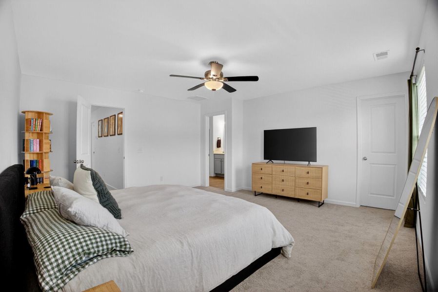 Furnished interior view inside a new home in , Summerville (Image 29). Furnished interior view inside a new home in , Summerville (Image 29).