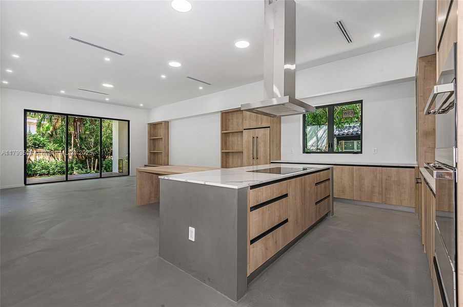 Furnished interior view inside a new home in , Miami (Image 10).