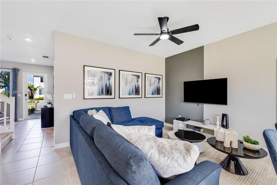 Furnished interior view inside a new home in Terra Sol, Homestead (Image 3).