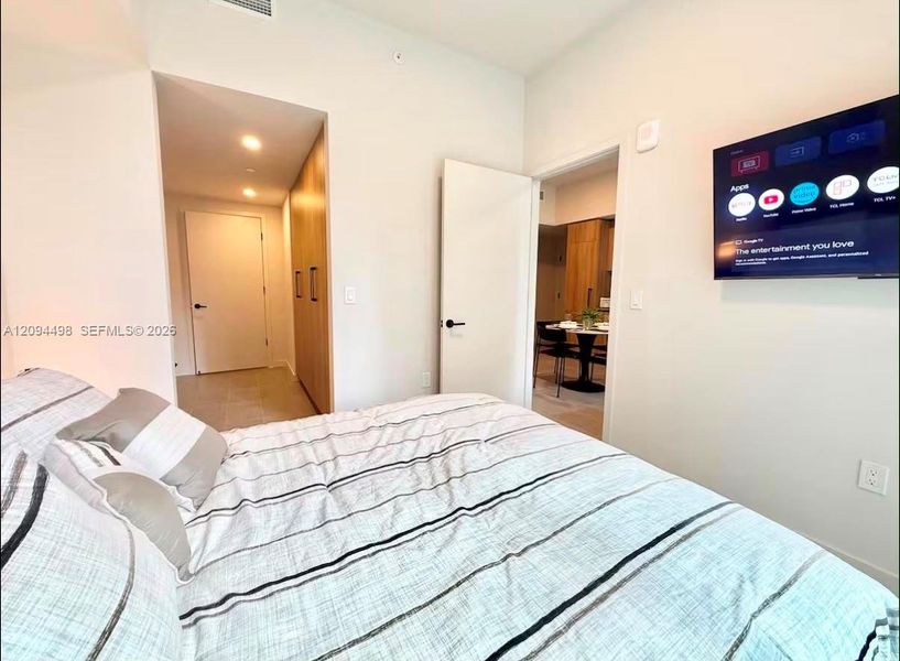 Furnished interior view inside a new home in , Miami (Image 4).