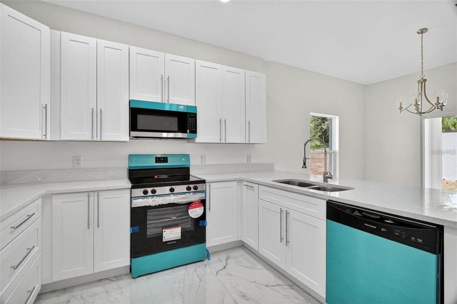 Furnished interior view inside a new home in , Umatilla (Image 4).