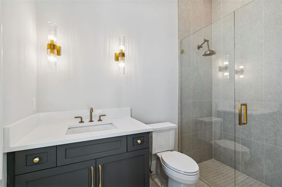 Furnished interior view inside a new home in , Tampa (Image 46).