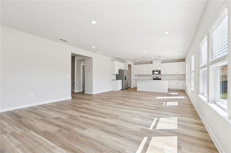 Spacious, unfurnished interior of a new home in Preserve at Mountain Creek, Pendergrass (Image 28).