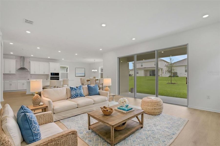 Furnished interior view inside a new home in Crossroads at Kelly Park, Apopka (Image 3).