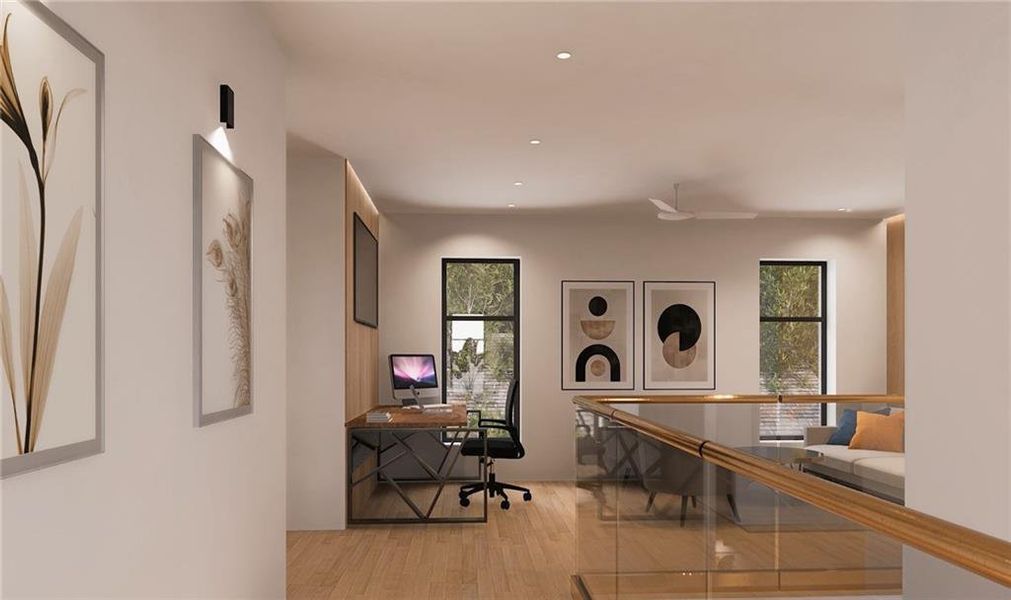 Furnished interior view inside a new home in , College Park (Image 23).