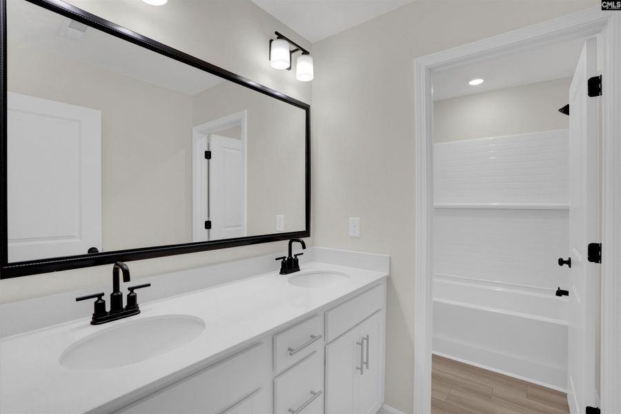 Furnished interior view inside a new home in Rolling Hills, Prosperity (Image 10). Furnished interior view inside a new home in Rolling Hills, Prosperity (Image 10).