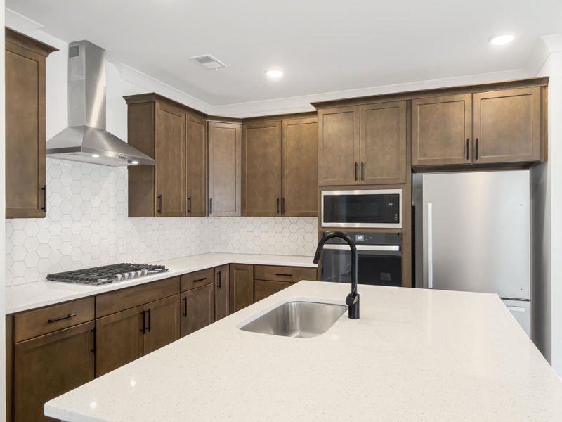 Furnished interior view inside a new home in Pineland Village, Summerville (Image 7).