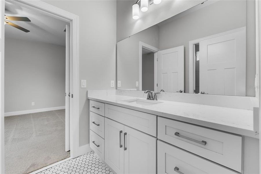 Furnished interior view inside a new home in , Mulberry (Image 14).