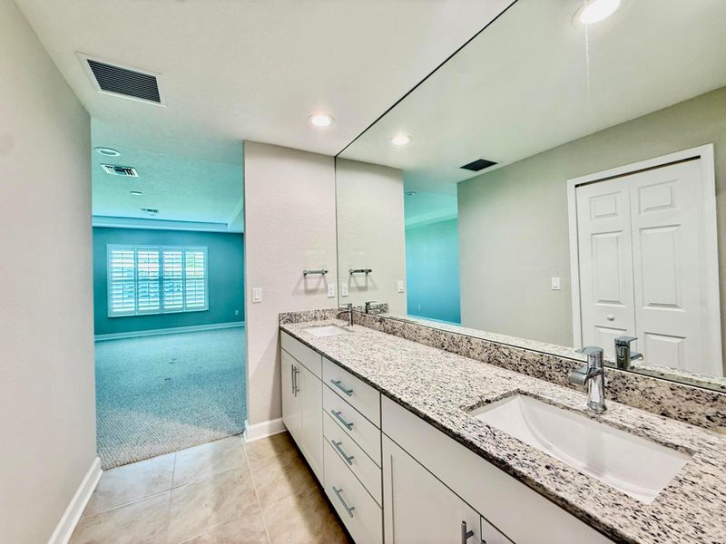 Granite Countertop Double Sink Vanity