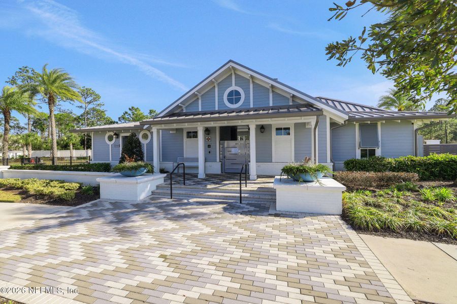 Front exterior of a new home in , Jacksonville, FL, highlighting curb appeal (Image 25).