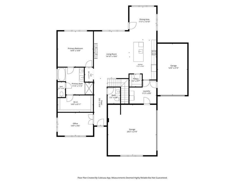 2D floor plan layout of this home in , Douglasville, GA (Image 7).