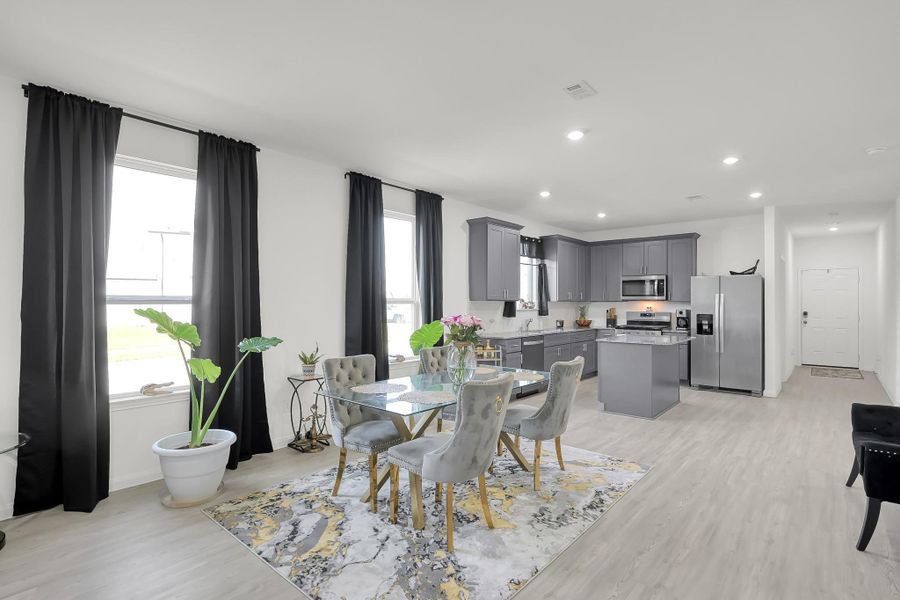 Furnished interior view inside a new home in , Hockley (Image 5).