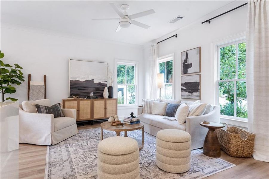 Furnished interior view inside a new home in Stillwood, Hapeville (Image 15).