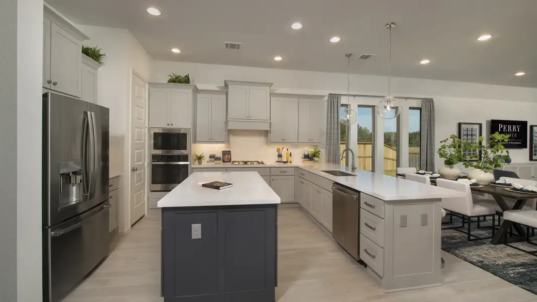 Furnished interior view inside a new home in Escondido, Magnolia (Image 27).
