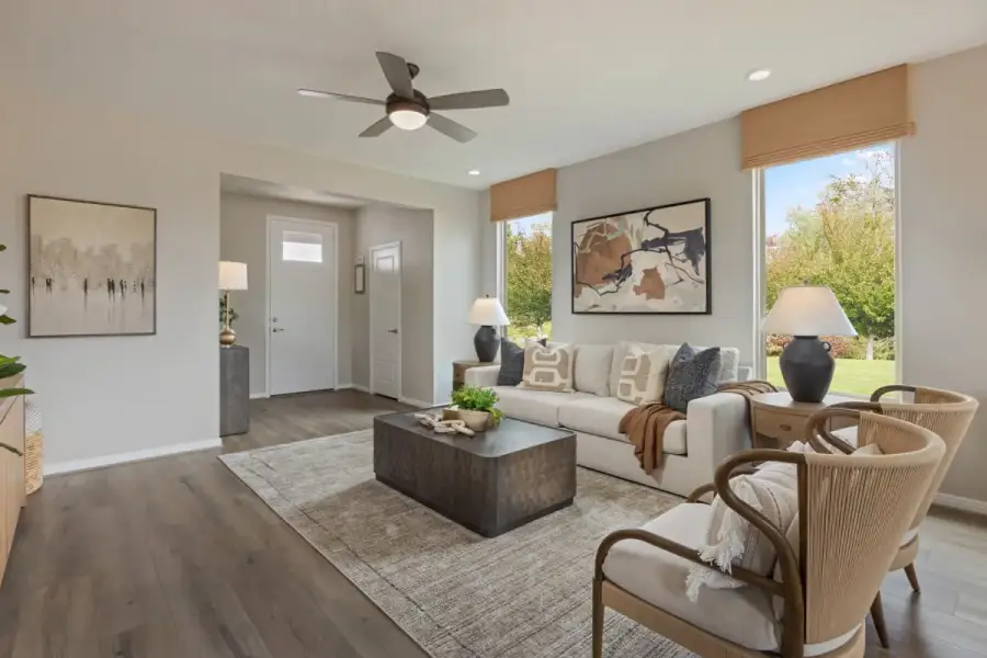 Representative furnished interior of a home built from the 2041 by KB Home in Eden Trails, Waller (Image 7).