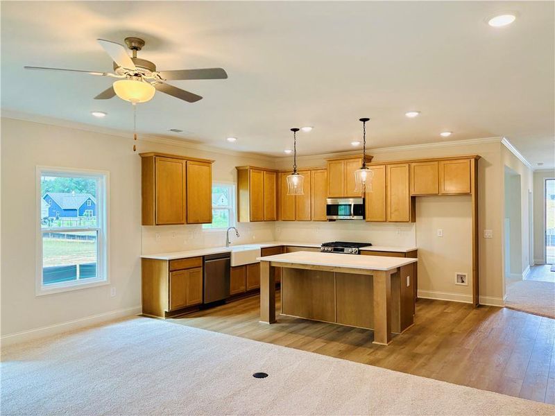 Furnished interior view inside a new home in , Villa Rica (Image 4). Furnished interior view inside a new home in , Villa Rica (Image 4).