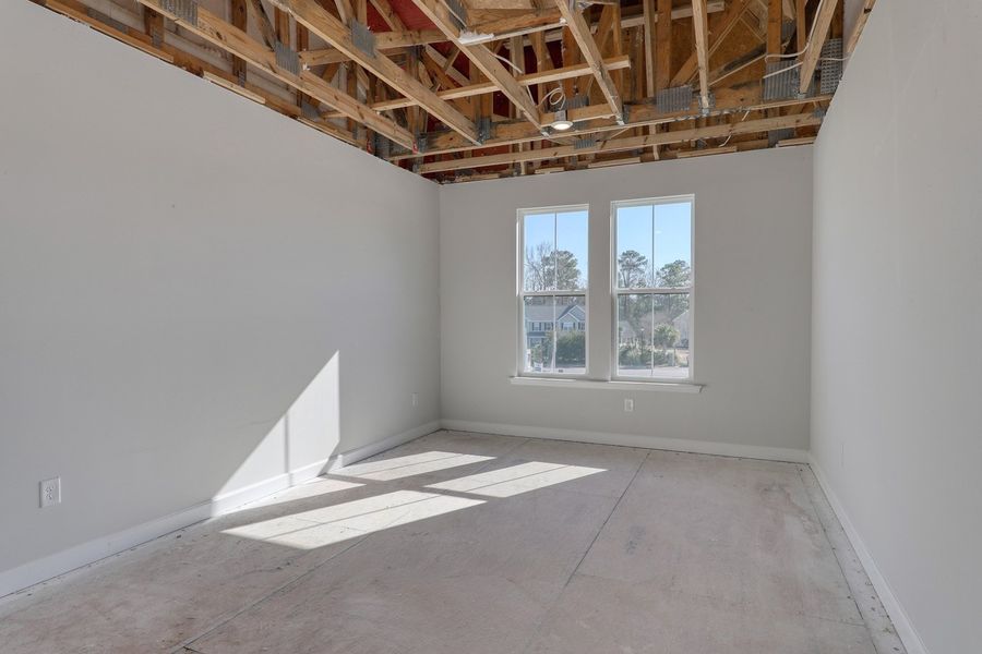 In-progress construction of a new home in Bally Castle, Murrells Inlet, SC (Image 31).