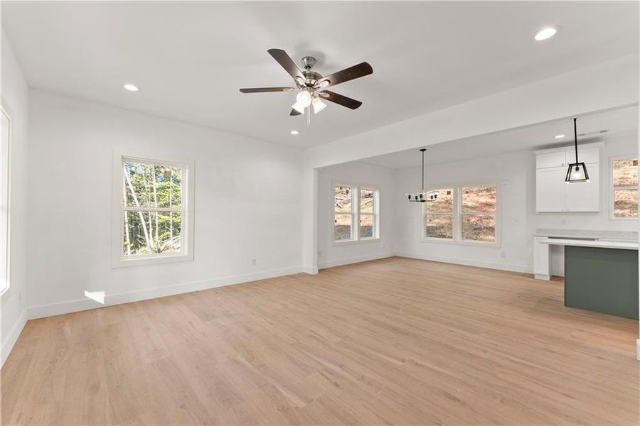 Spacious, unfurnished interior of a new home in , Cleveland (Image 24).