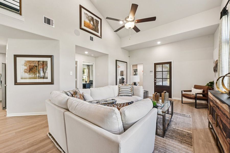 The Landing Model Home - Telluride - Family Room