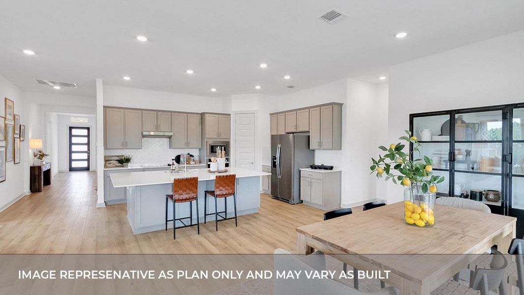 Furnished interior view inside a new home in Rosenbusch Ranch, Leander (Image 25). Furnished interior view inside a new home in Rosenbusch Ranch, Leander (Image 25).