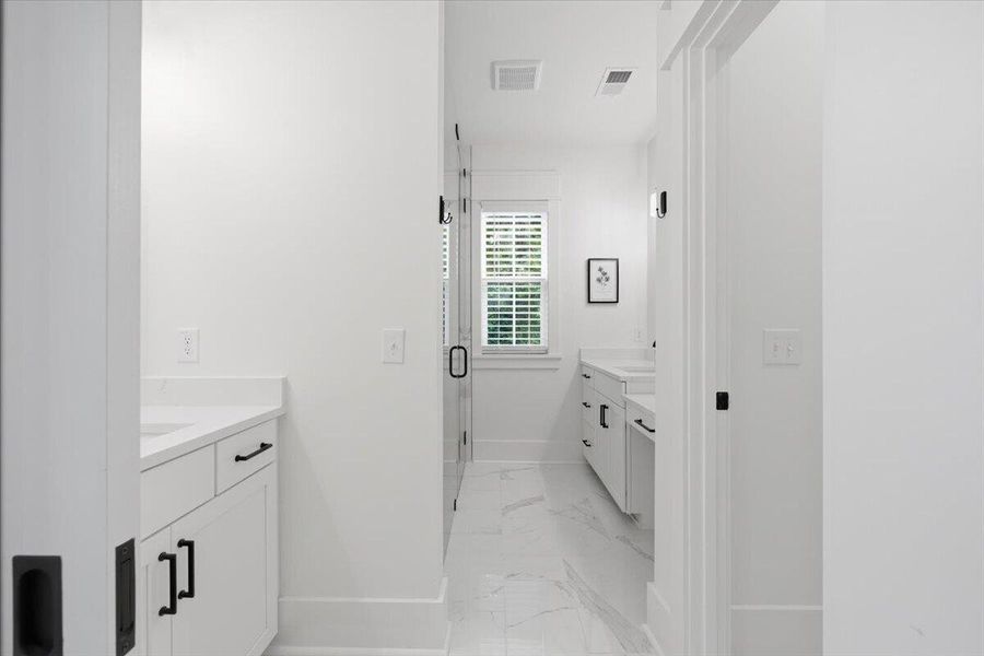 Furnished interior view inside a new home in , Charleston (Image 29).
