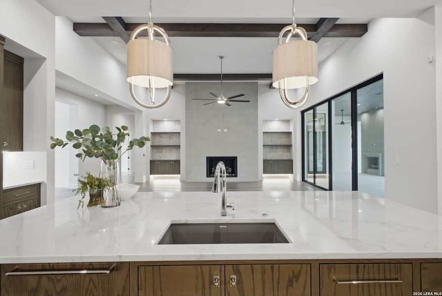 Furnished interior view inside a new home in , San Antonio (Image 9).