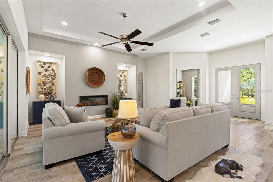 Furnished interior view inside a new home in , Lecanto (Image 48).
