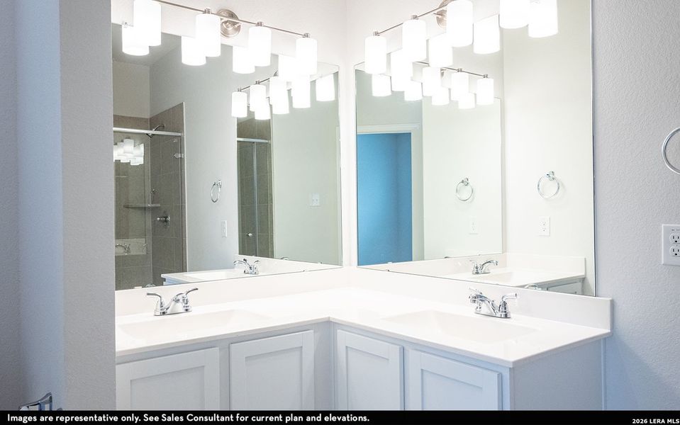 Furnished interior view inside a new home in Mesa Vista, Von Ormy (Image 3).