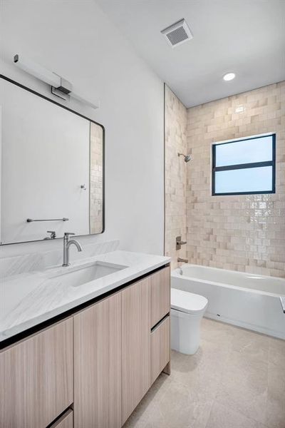 Furnished interior view inside a new home in , Tampa (Image 51).