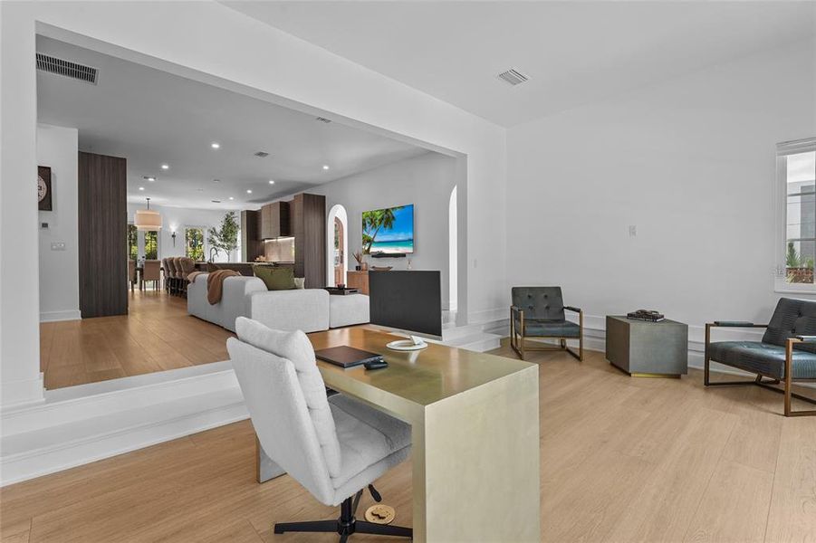 Furnished interior view inside a new home in , Sarasota (Image 4). Furnished interior view inside a new home in , Sarasota (Image 4).