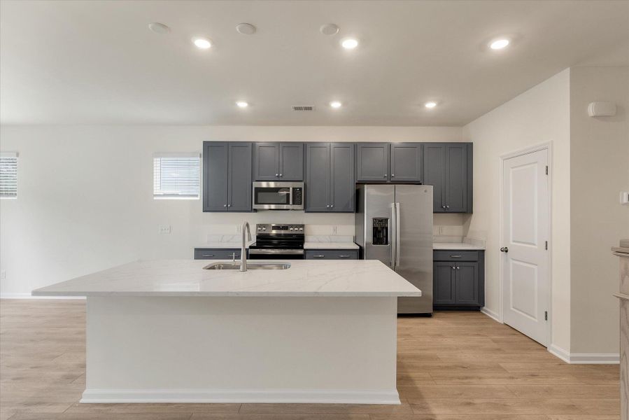 Furnished interior view inside a new home in The Landings at Montague, Goose Creek (Image 6).