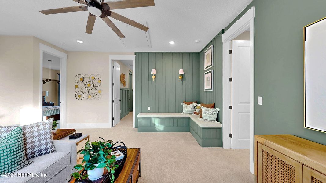 Furnished interior view inside a new home in , Ponte Vedra (Image 45). Furnished interior view inside a new home in , Ponte Vedra (Image 45).