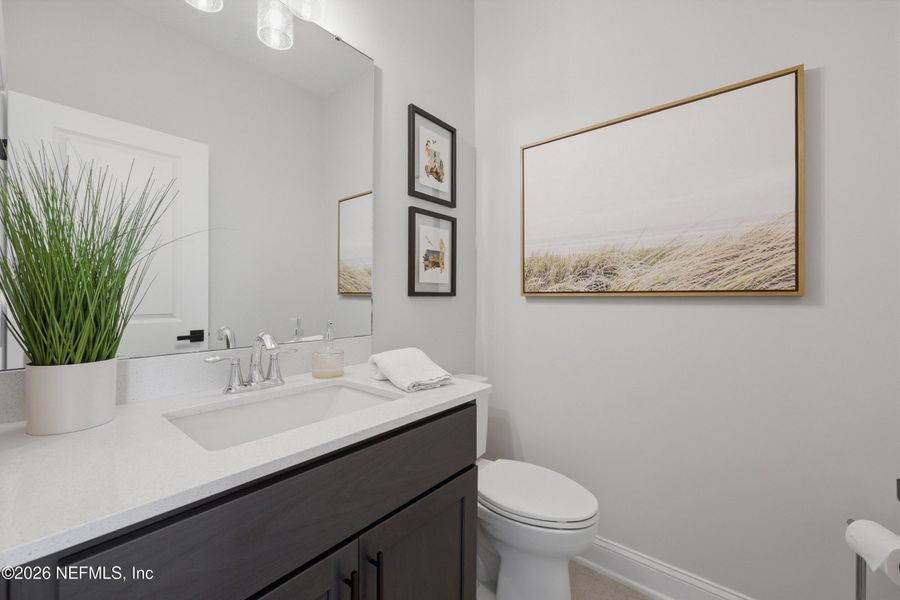 Furnished interior view inside a new home in , St. Augustine (Image 47).