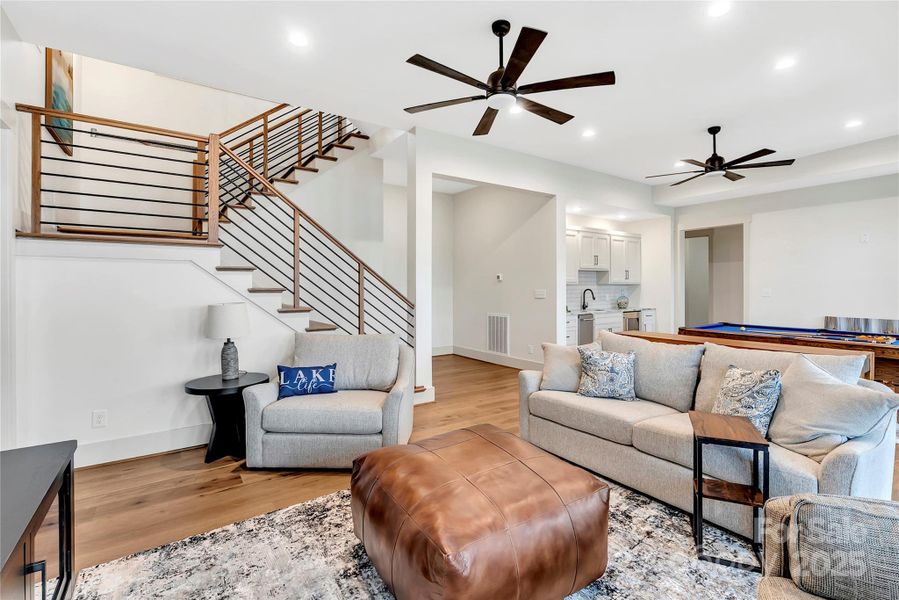 Furnished interior view inside a new home in , Norwood (Image 4). Furnished interior view inside a new home in , Norwood (Image 4).