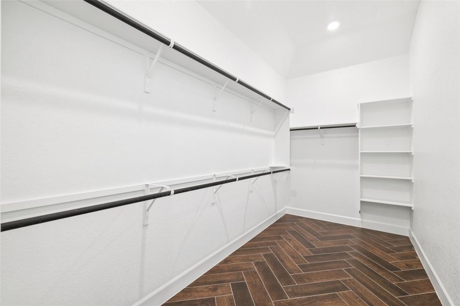 View of spacious closet