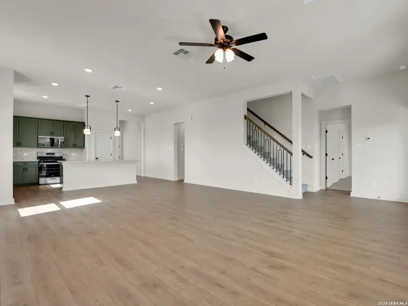 Spacious, unfurnished interior of a new home in Morgan Meadows, San Antonio (Image 18).