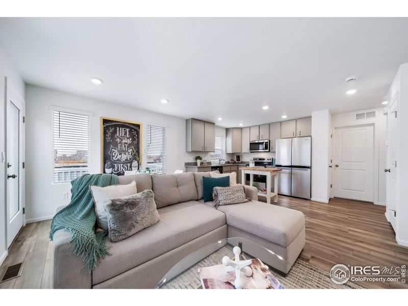 Furnished interior view inside a new home in , Johnstown (Image 22). Furnished interior view inside a new home in , Johnstown (Image 22).