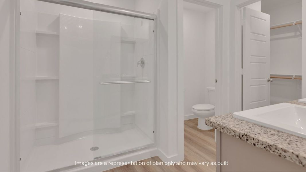 Furnished interior view inside a new home in Allen Farms, Lubbock (Image 6).