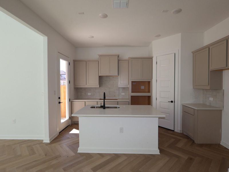 Furnished interior view inside a new home in Estancia West, Manchaca (Image 6).